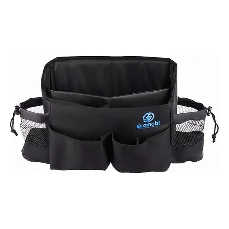 Ecomobi Mobility Scooter Organizer Bag — Black · Organizer bag