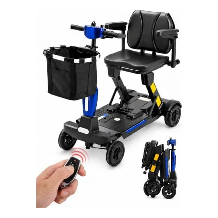 Blue · 12Ah / automatic folding