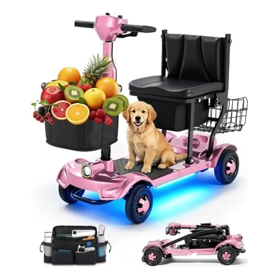 Pink · With Bag/15 Miles + GPS